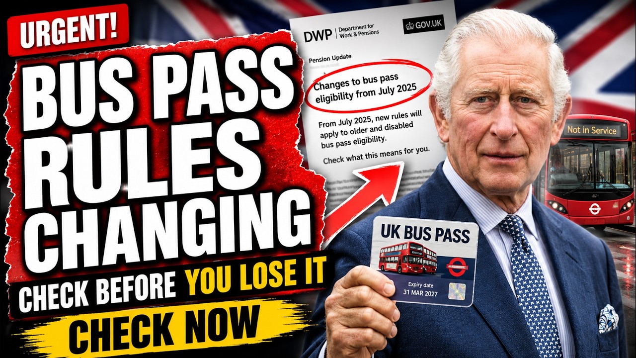 UK Pensioners WARNING: Free Bus Pass Rules Are Changing in JULY &mdash; Check Before You Lose It!