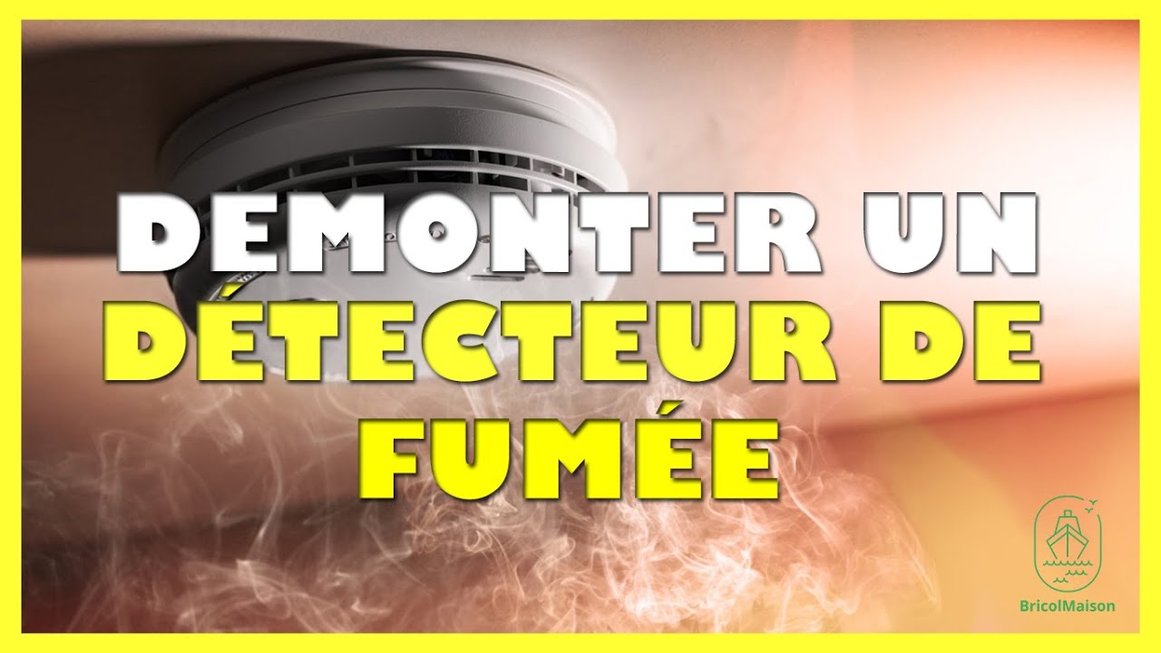 Comment démonter un détecteur de fumée