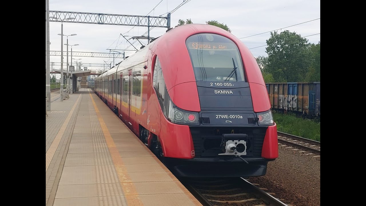 Przejazd: Pesa Elf 27WE-003 +Rp1 SKM Warszawa Linia S3 *Miły Kierownik Pociagu*