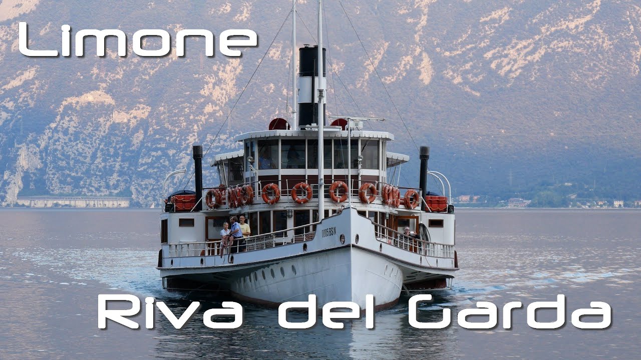 Lake Garda. From Limone to Riva by paddle steamer.