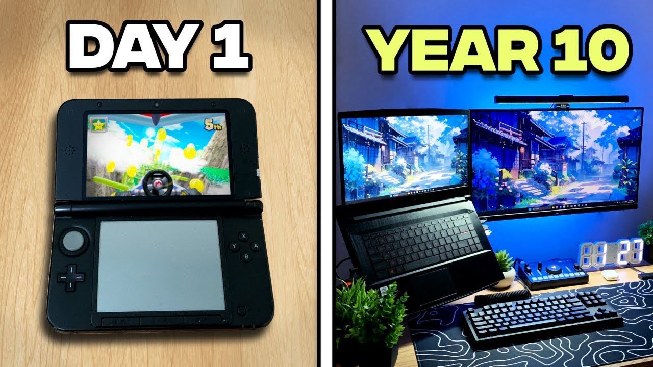 10-летняя игровая настройка прогресса...