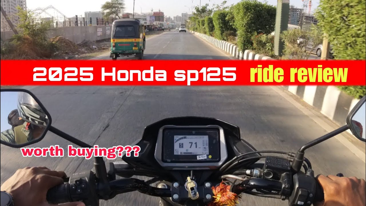 2025 new model Honda sp125 ride review | negative ❌ & positive ✅ #sp125 #hondasp125bs6modified