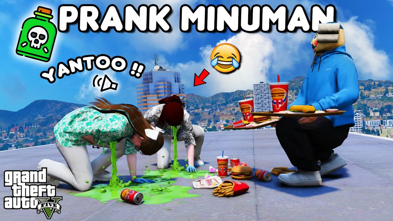 PRANK MINUMAN BERRACUN - GTA 5 ROLEPLAY