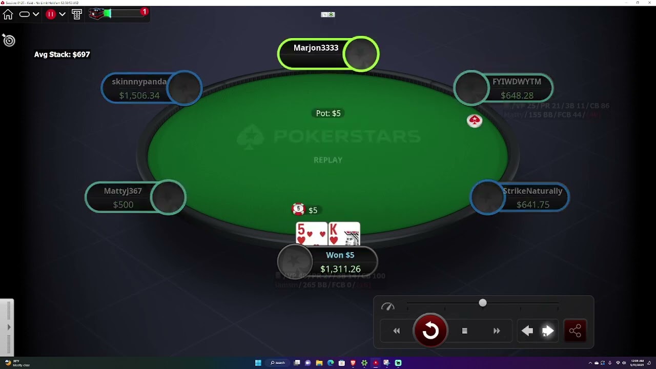 Bumhunting on PokerStars PA