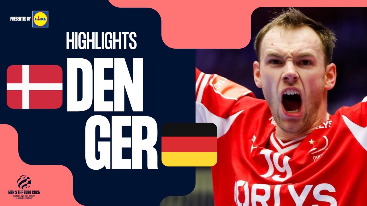 Denmark vs Germany | Final | Highlights | Men's EHF EURO 2026