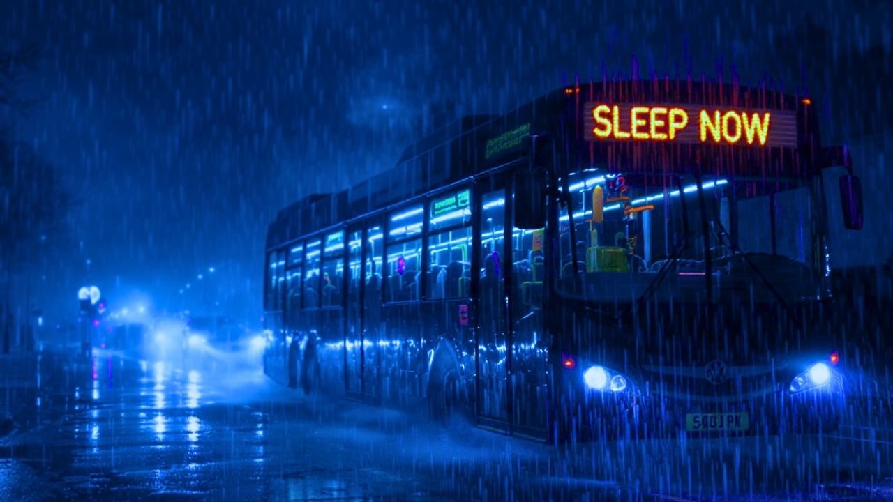 Средство от бессонницы и для концентрации внимания: 11 часов без грома, шум городского автобуса, дож