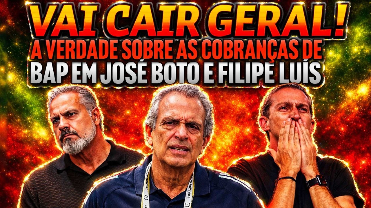 VAI CAIR GERAL! DEU RUIM PARA JOSÉ BOTO NO MENGÃO? A VERDADEIRA SITUAÇÃO DAS COBRANÇAS NO FLAMENGO