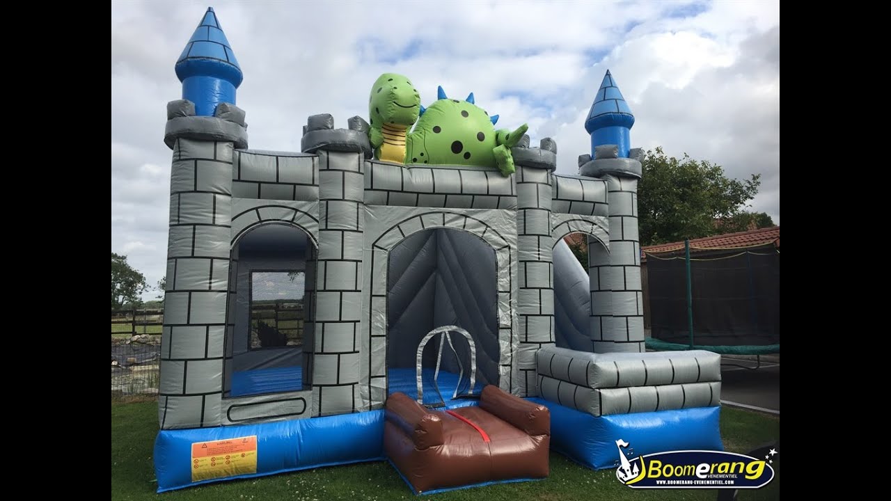 [TUTORIEL] Structure gonflable Château Dragon - Boomerang Événementiel