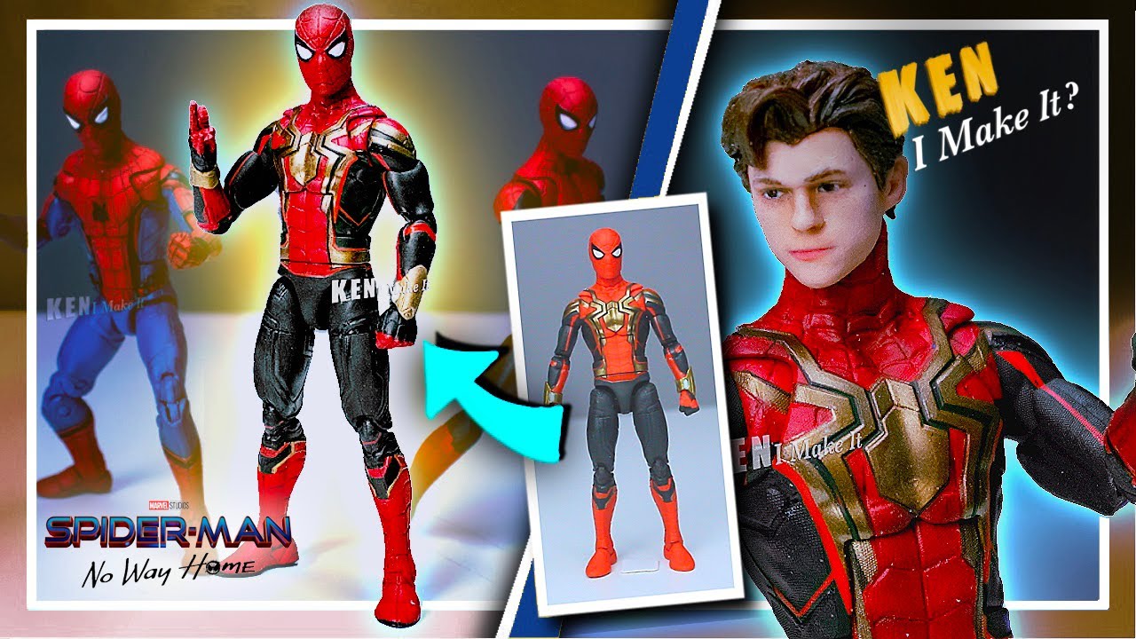 Fixing Marvel Legends SPIDER-MAN (Integrated Suit) Figure - Spider-Man No Way Home | Ken I Make It