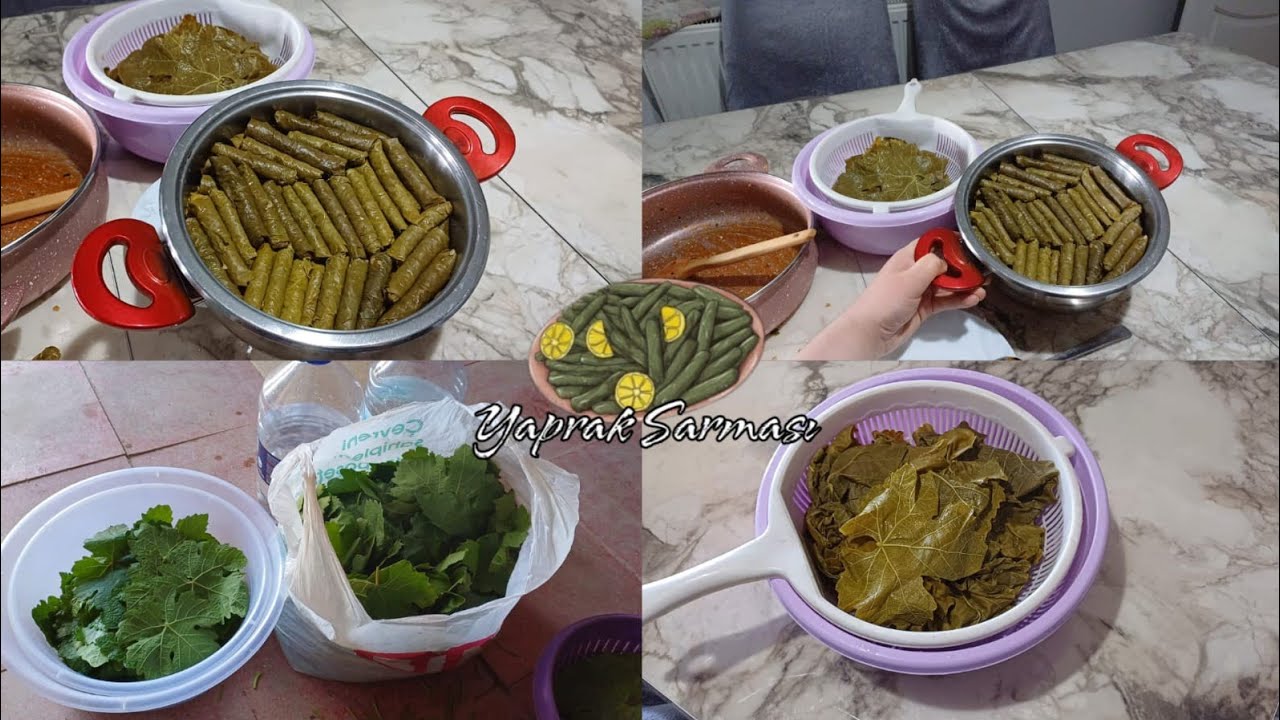 ‼️Bayrama Yaprak Sarma‼️ 😋  İç Harç Hazırlığı / Kendi Asma Yaprağımiz #yemektarifleri #sarma #bayram