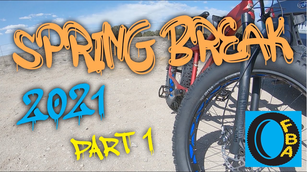 Lake Pueblo State Park, Colorado Fat Biking - Part 1 | FBA Spring Break 2021 | Fat Bike Asinine