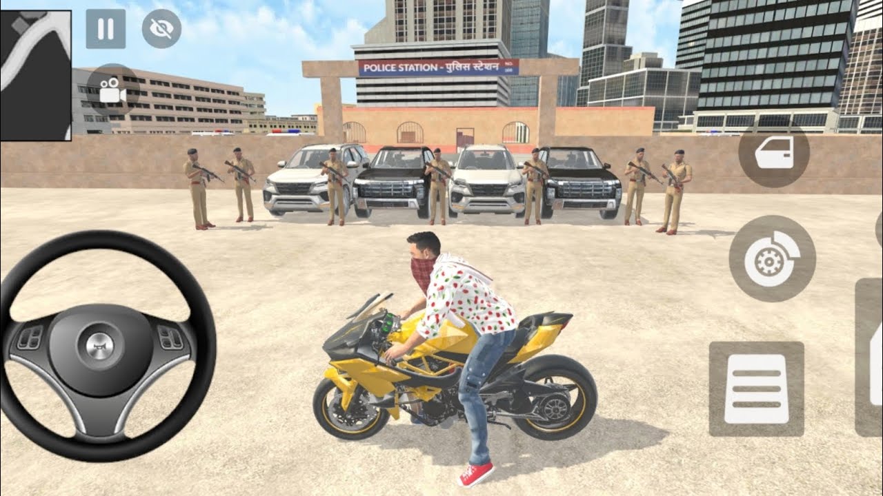 Franklin order by 2️⃣ Fortuner 2️⃣ Mahindra 1️⃣ Bike 7️⃣ Police man #azamgaming0023 