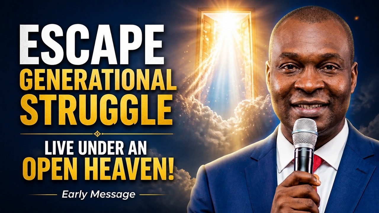 ESCAPE GENERATIONAL STRUGGLE - LIVE UNDER AN OPEN HEAVEN WITH APOSTLE JOSHUA SELMAN