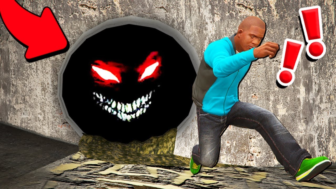 PORTO IL MIO AMICO ALEX NELLE FOGNE DI GTA5!! *PAUROSO*