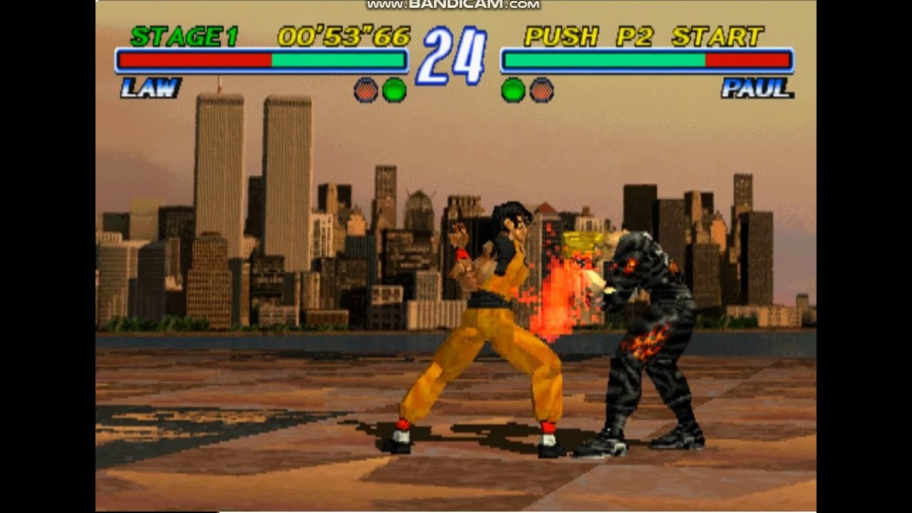 Tekken 2 1995 live stream with different characters