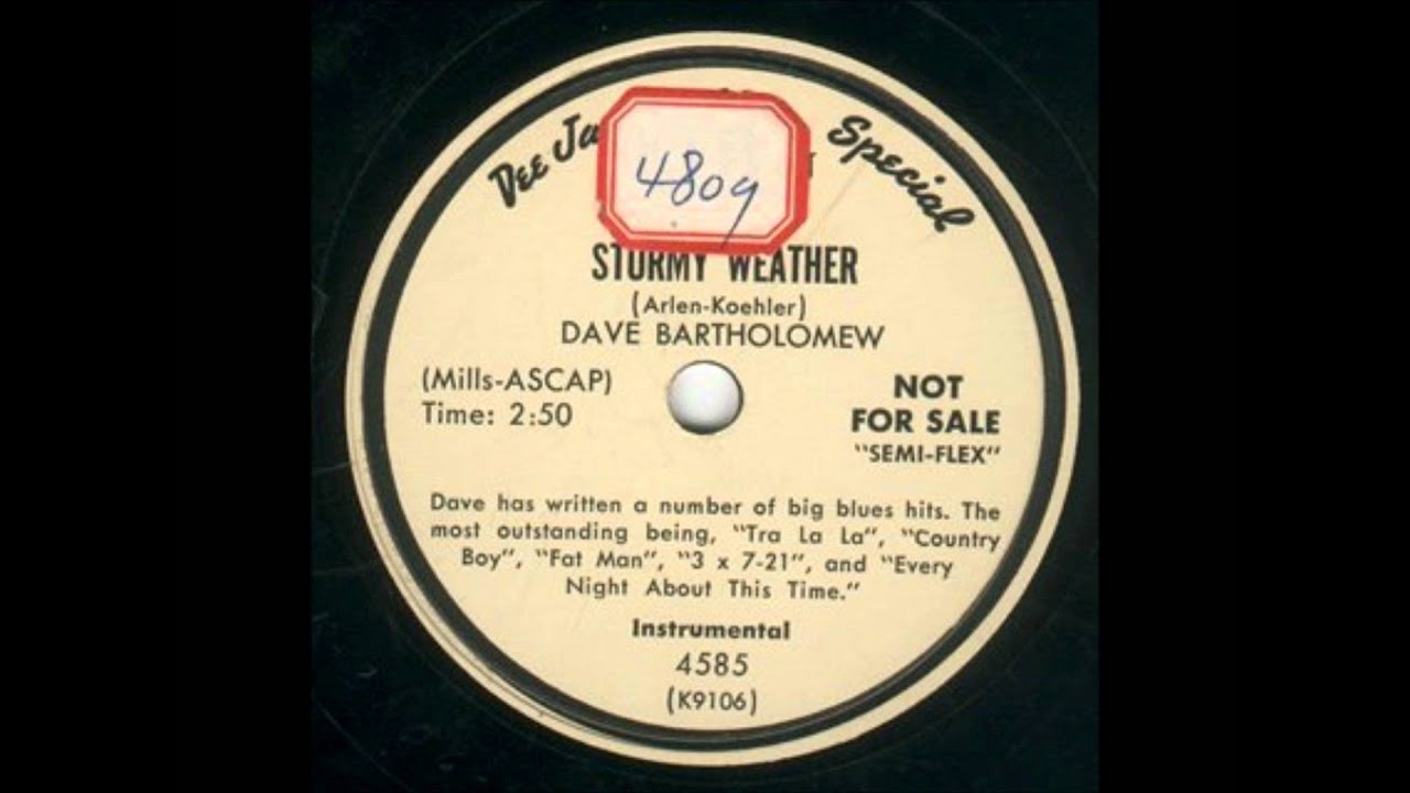 Dave Bartholomew - Stormy Weather