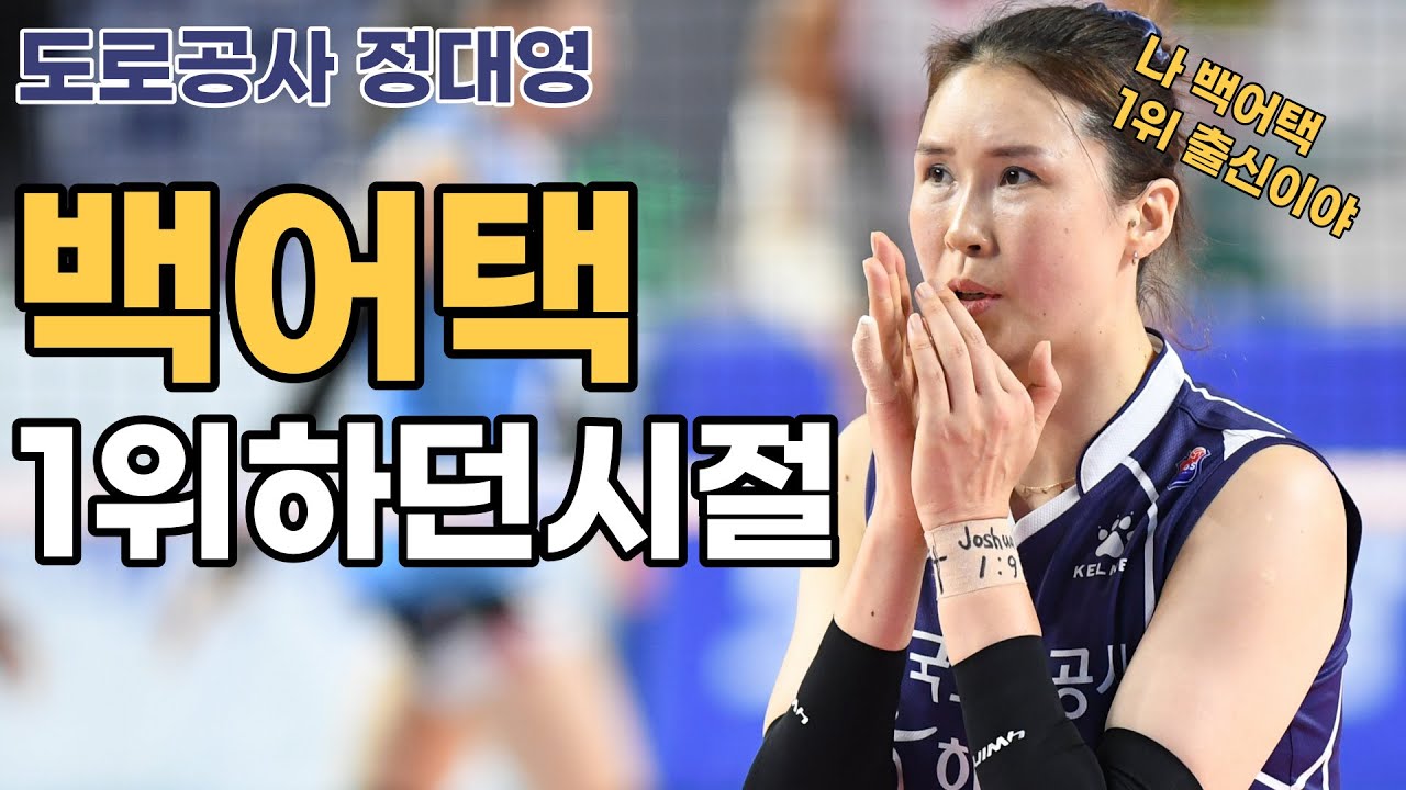 최고령 여자배구선수의 백어택1위하던 리즈시절 / 한국도로공사 정대영 05-06시시즌 하이라이트 (ft. 신인시절 김수지)