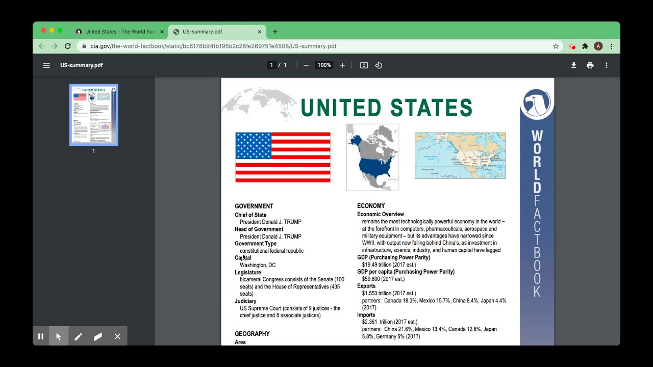 CIA World Factbook How To Guide