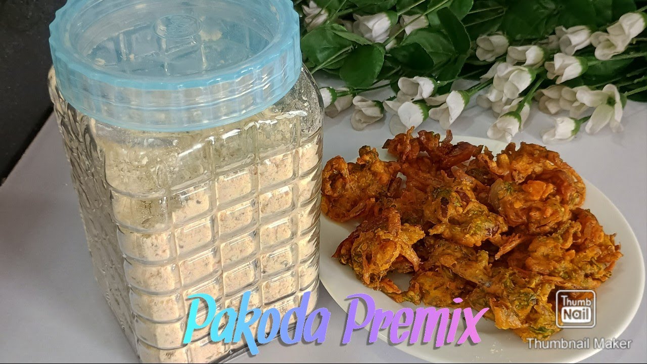 Ramadan Preparation Pakoda Premix Recipe|| Queen's Kitchen Diaries 