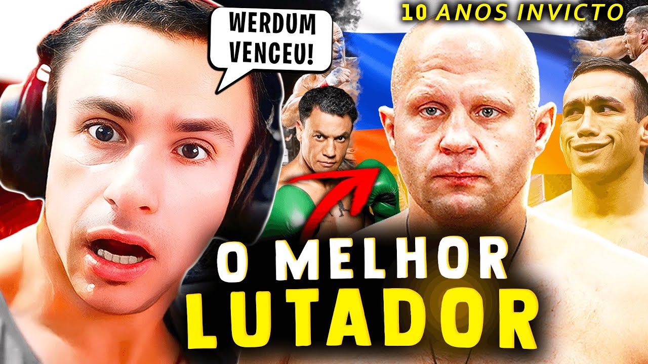 SUPER XANDÃO REAGINDO - SÓ O WERDUM foi CAPAZ de TIRAR A INVENCIBILIDADE DELE (FEDOR EMELIANENKO)