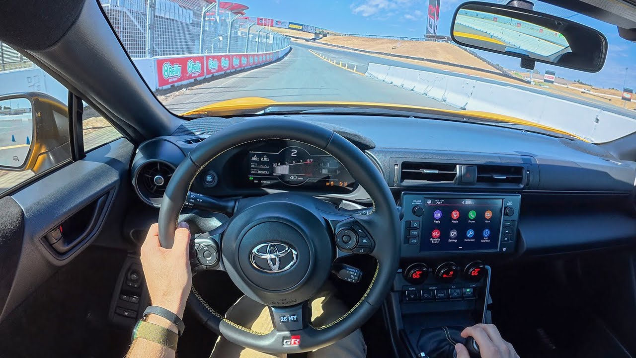 2026 Toyota GR Corolla, Supra, & 86 at Sonoma Raceway - POV Track Drive