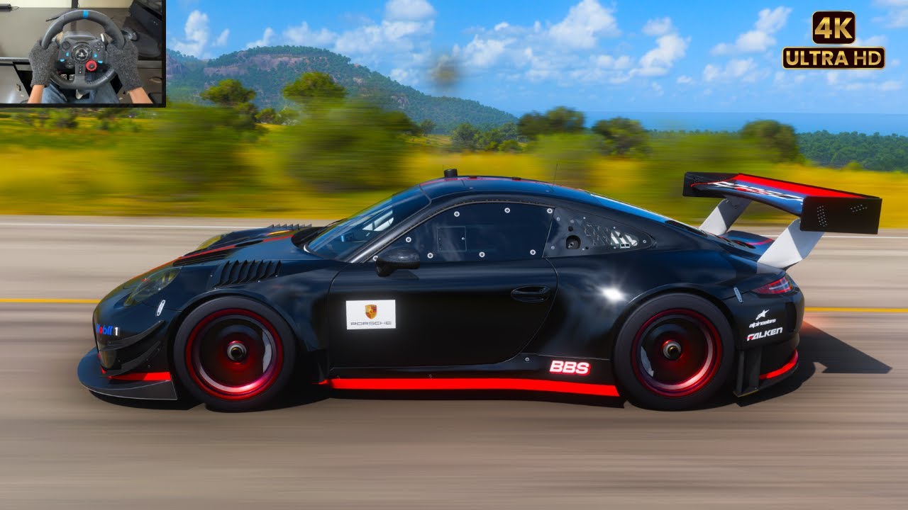 Porsche 911 GT3R Vs Supercars | The Colossus Race | Forza Horizon 5 | G29 Steering Wheel Gameplay