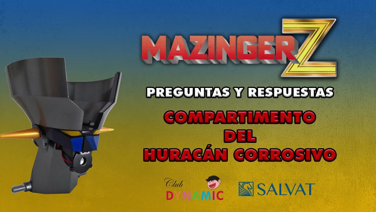 Mazinger Z (Hachette / Salvat) - Compartimento del Huracán corrosivo