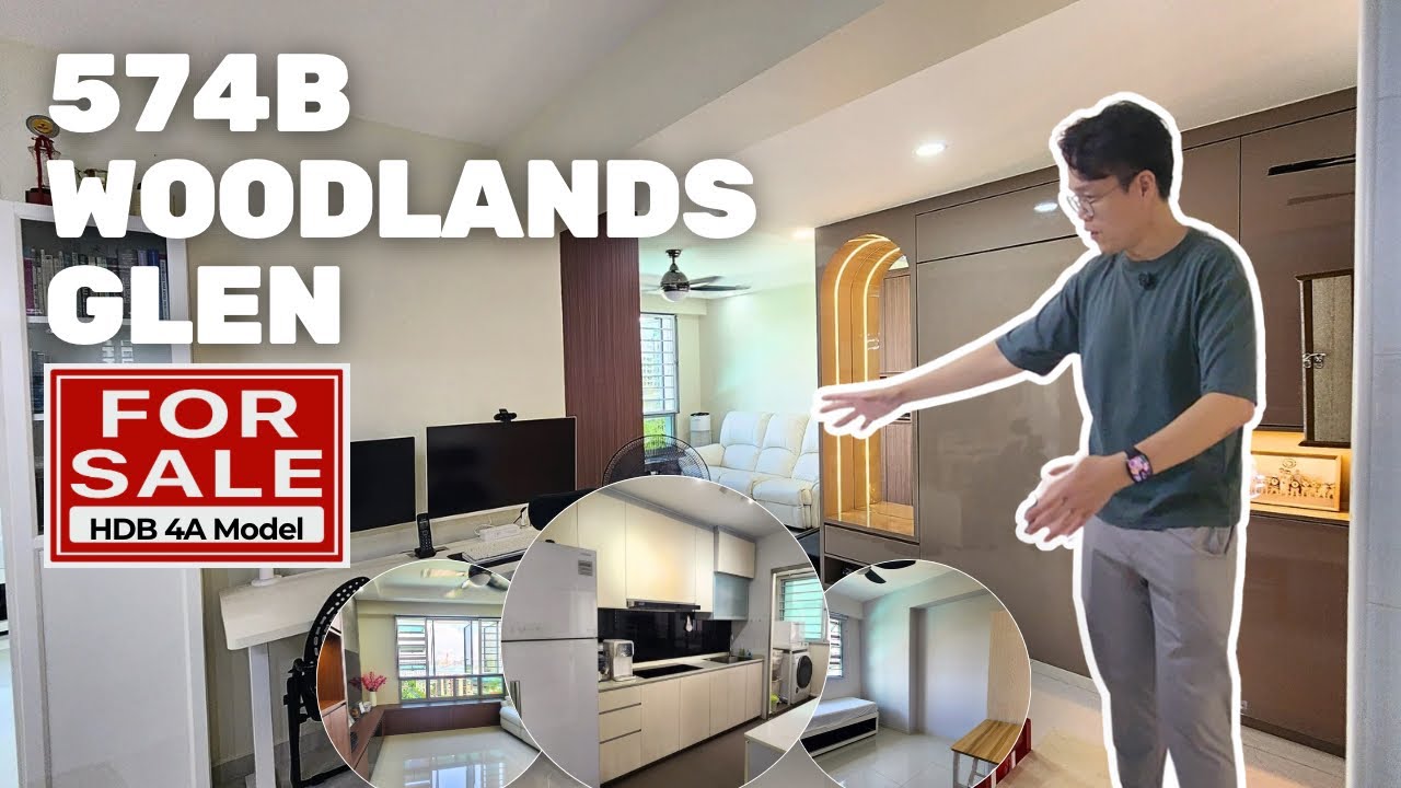 For Sale: 🌿 Beautifully Renovated HDB 4-Room Corner Unit Facing Park @ Woodlands Glen &ndash; Newly MOP! 🌿