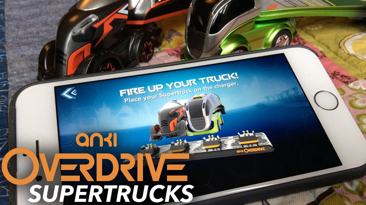 Anki Overdrive Supertrucks X52 & Freewheel in Takeover Game Mode
