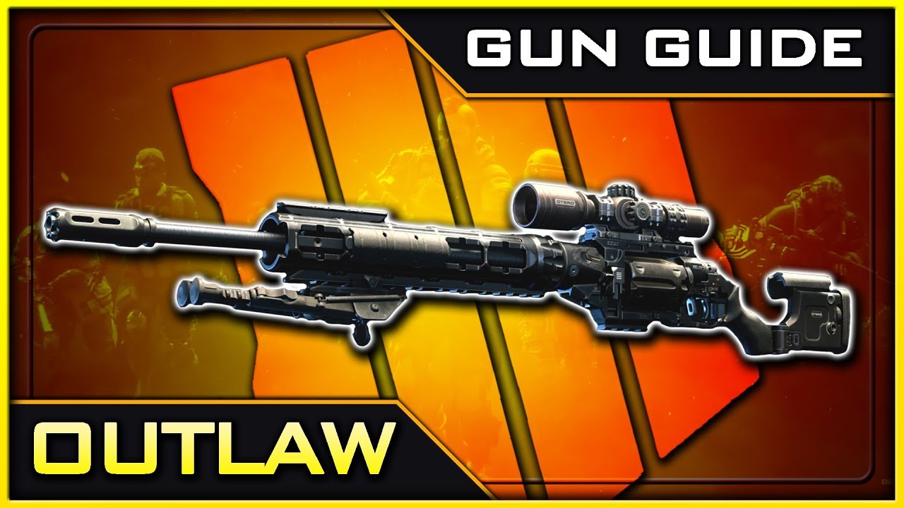 Outlaw Stats & Best Class Setups! | Black Ops 4 Gun Guide #21