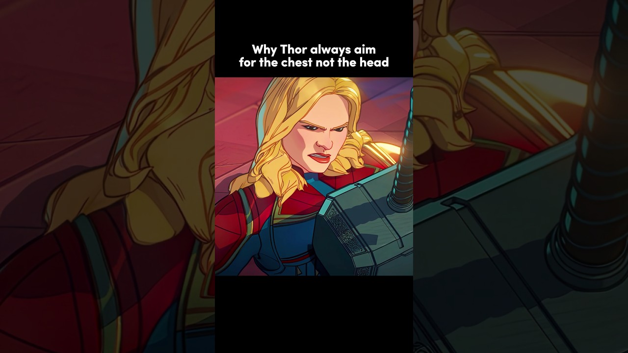 why Thor aim for chest #shorts