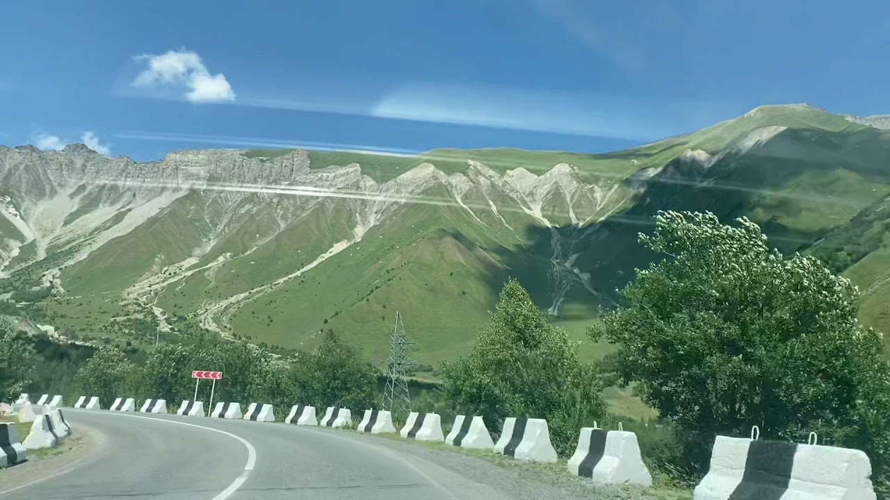 Дорога Южная Осетия. Рокский тоннель.