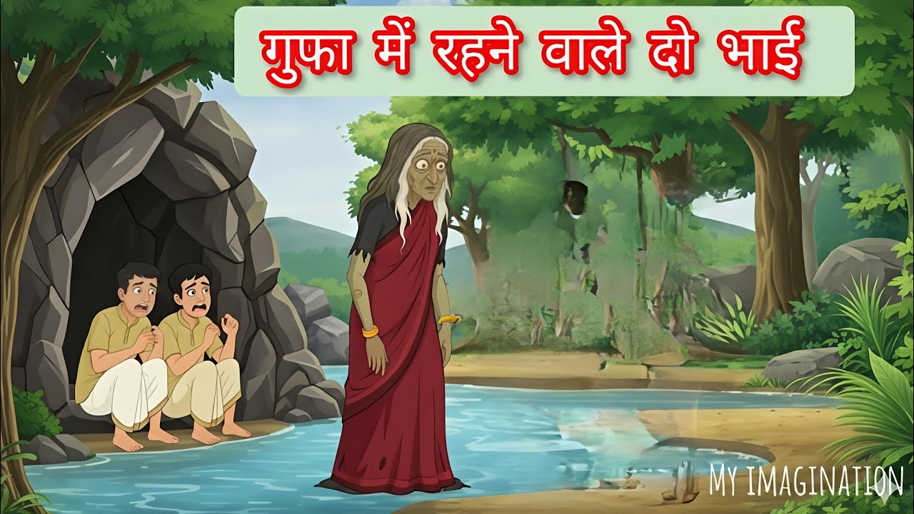गुफा में रहने वाले दो भाई || Two brothers living in a cave || Moral stories 