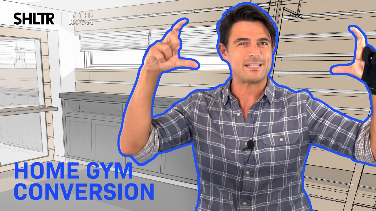 Ultimate HOME GYM Conversion | In The Room with John Gidding