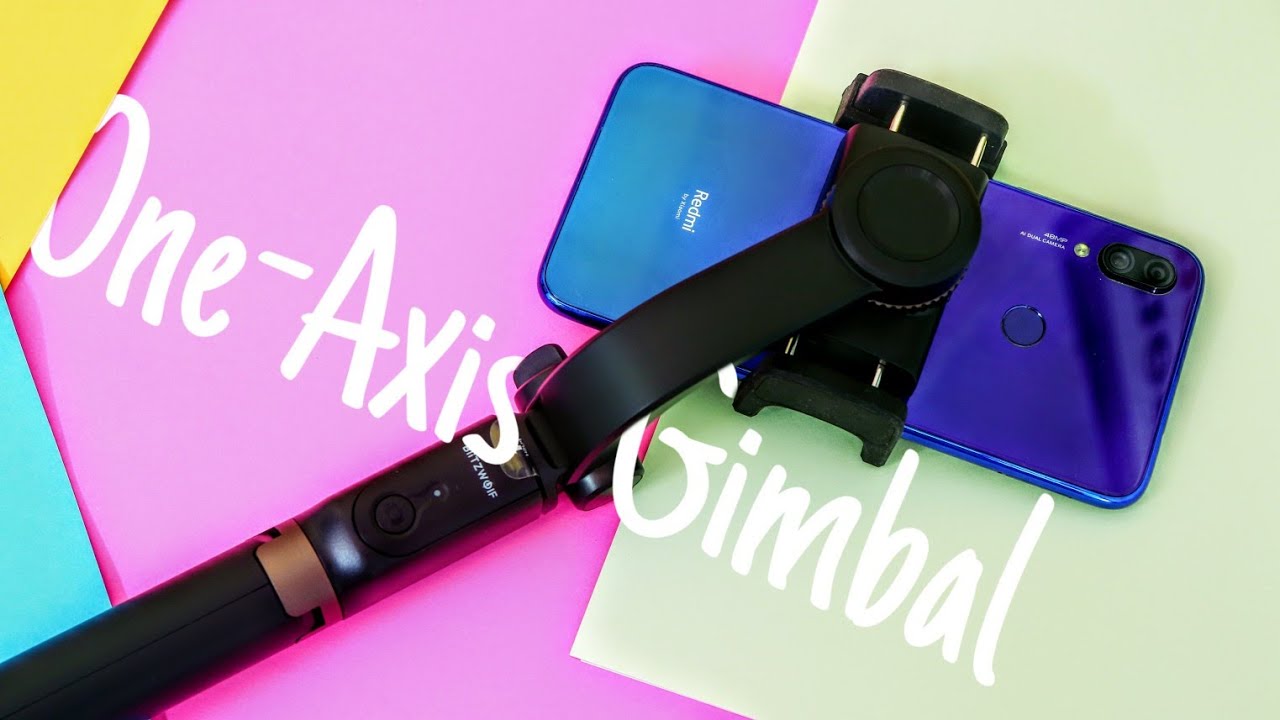 One-Axis Gimbal Under 2500Rs With Extended Selfie Stick & Tripod | BlitzWolf BW-BS12 Unbox & Review