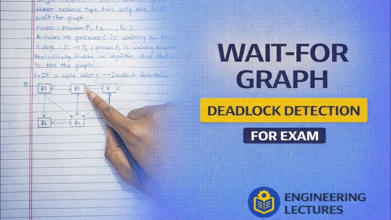 Wait-For Graph in OS | Deadlock Detection | Easy Notes