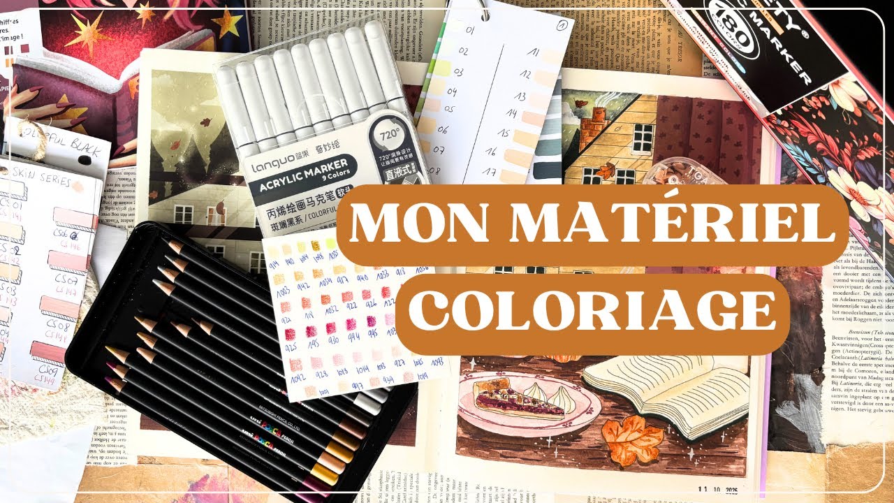 Tout mon matériel de coloriage