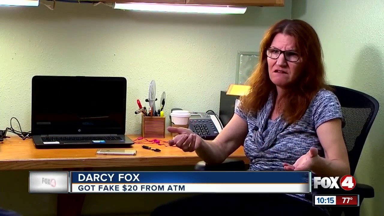 Woman gets fake $20 from ATM