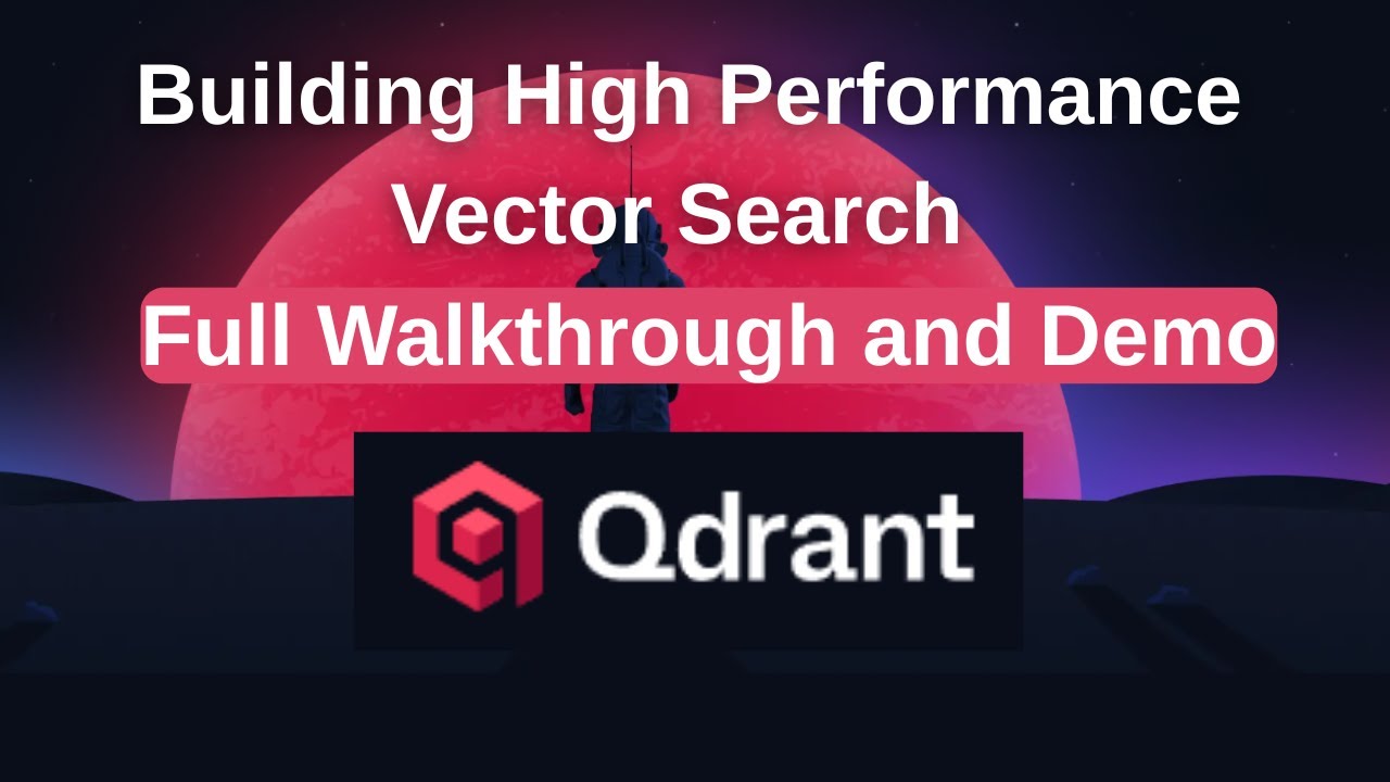 Qdrant Full Tutorial: Vector DB Setup, SentenceTransformers Embeddings| Step-by-Step Demo