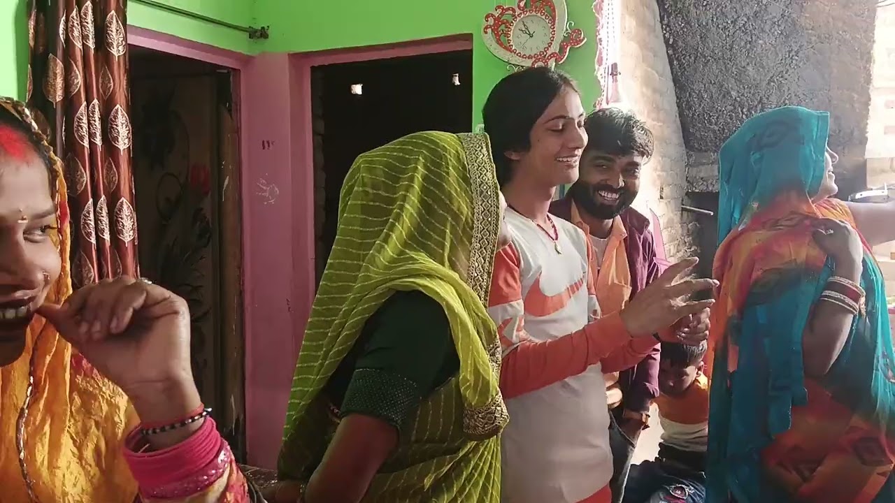 खुशबू रानी के साथ सुनीता जी का ब्लॉक