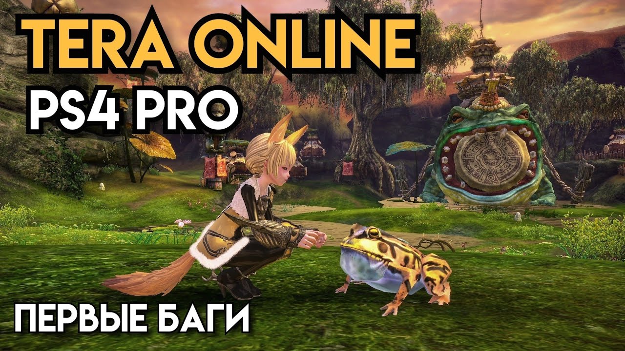 TERA online (Ps4 Pro) 》Open beta 》1-3 уровень