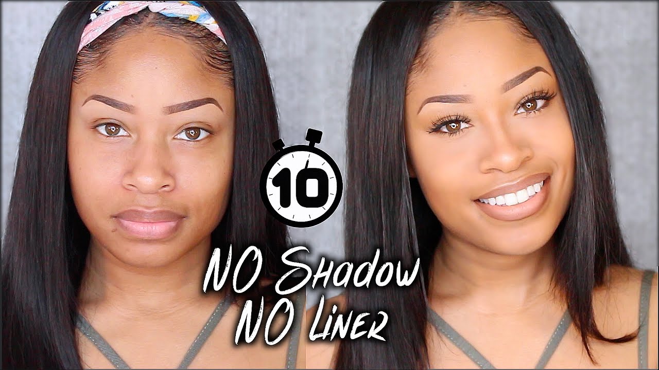 NO Shadow NO Liner PERFECT 10 min EVERYDAY MAKEUP!