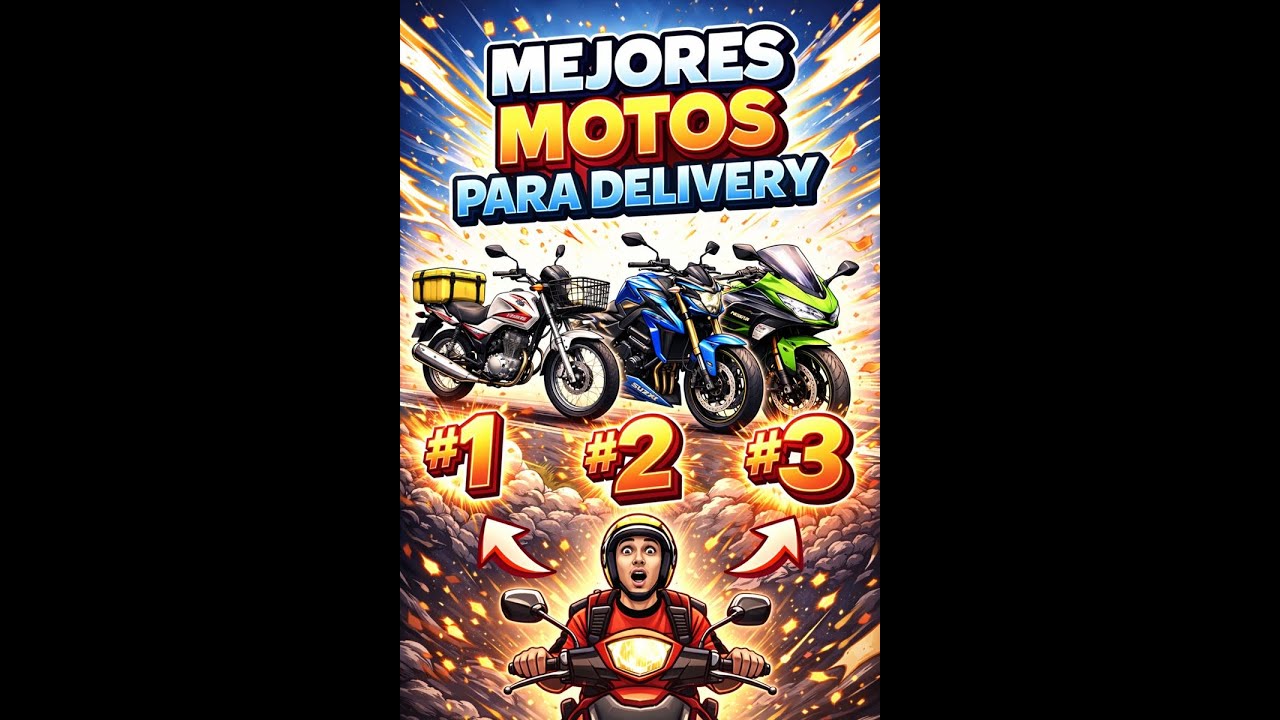 Top Mejores motos para Delivery