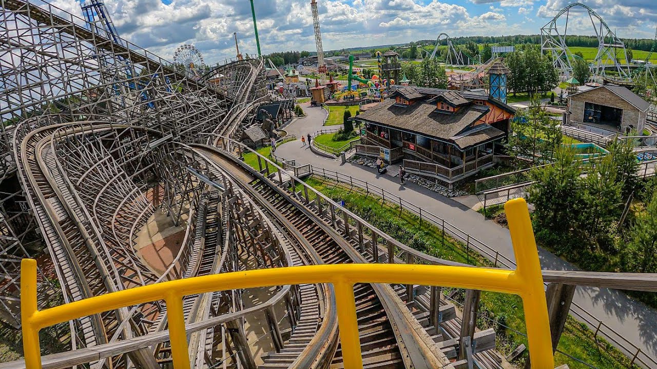 Thunderbird - 4K On-Ride POV | 🇫🇮 PowerPark Huvivaltio