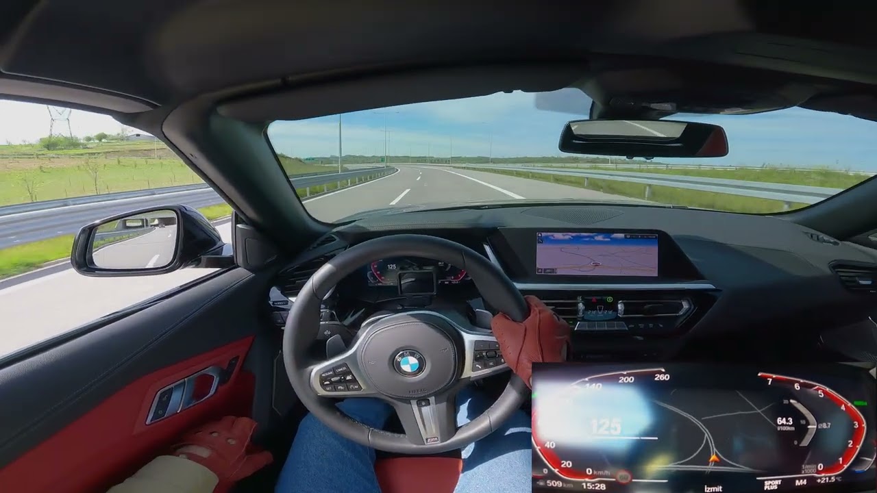 2024 BMW Z4 3.0i //0-100// - Autobahn POV Test Drive I 4K