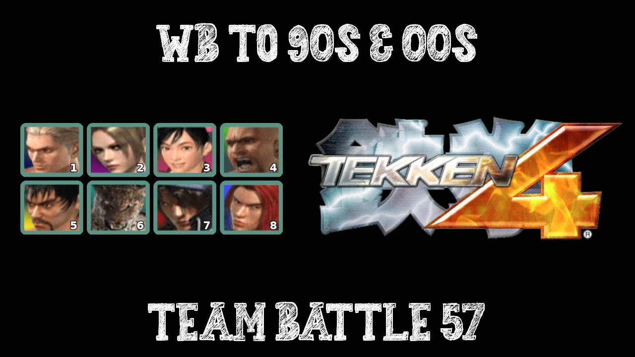 🎮 Tekken 4 Ultra Hard Diffure | 🔥Режим командного боя №57 🔥 | Геймплей PCSX2