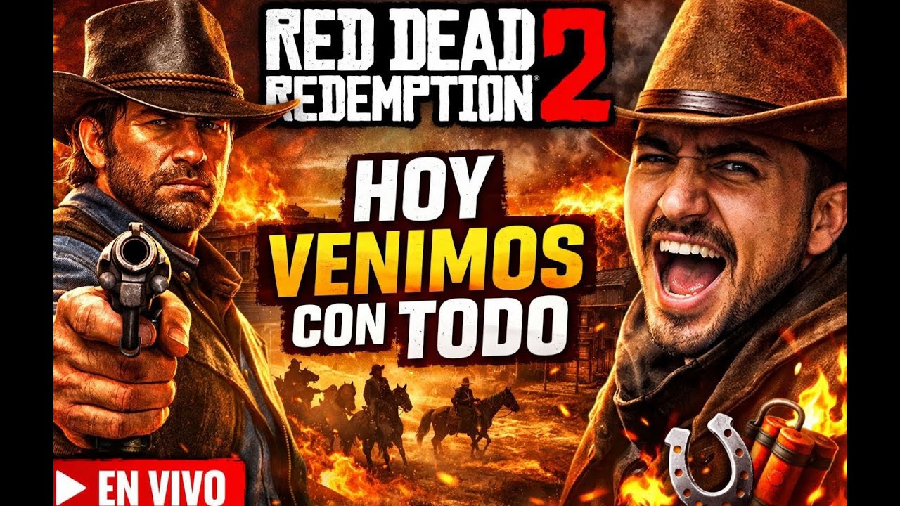🔴 RDR2 EN VIVO 🤠🔥 Hoy puede pasar algo GRANDE…