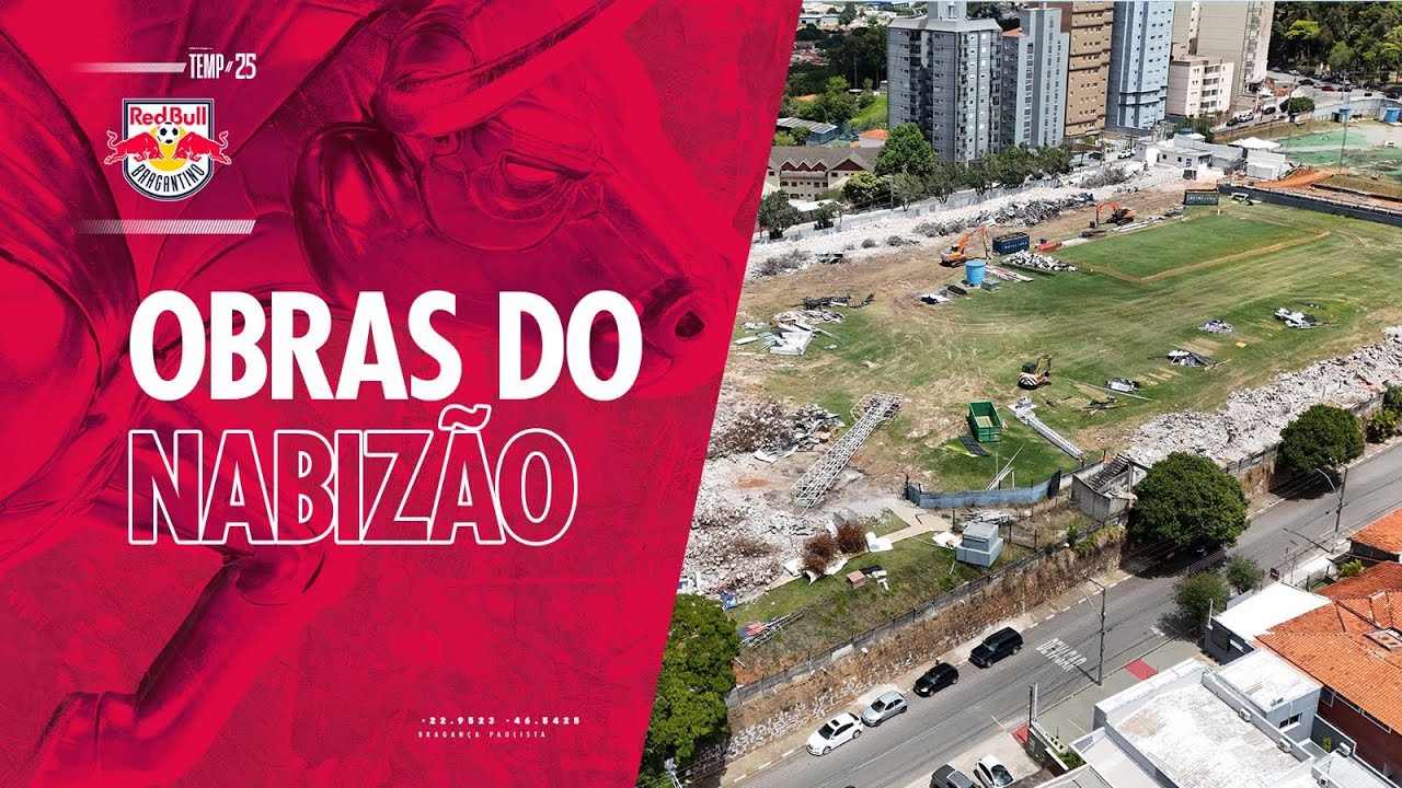 A ARENA VEM AÍ - Seguem as obras no Nabizão