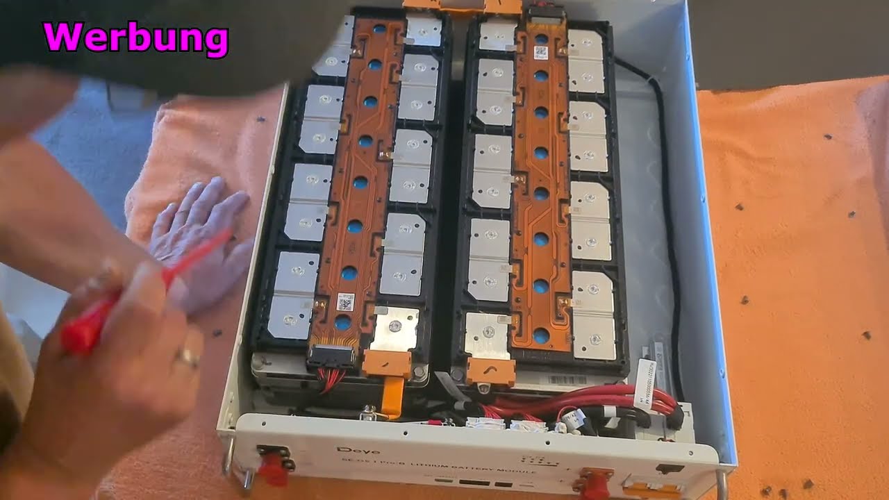 DEYE SE-G5.1Pro-B Mal hineinschauen 5,12 kWh 48V 100 Ah LiFePo4 Batteriespeicher