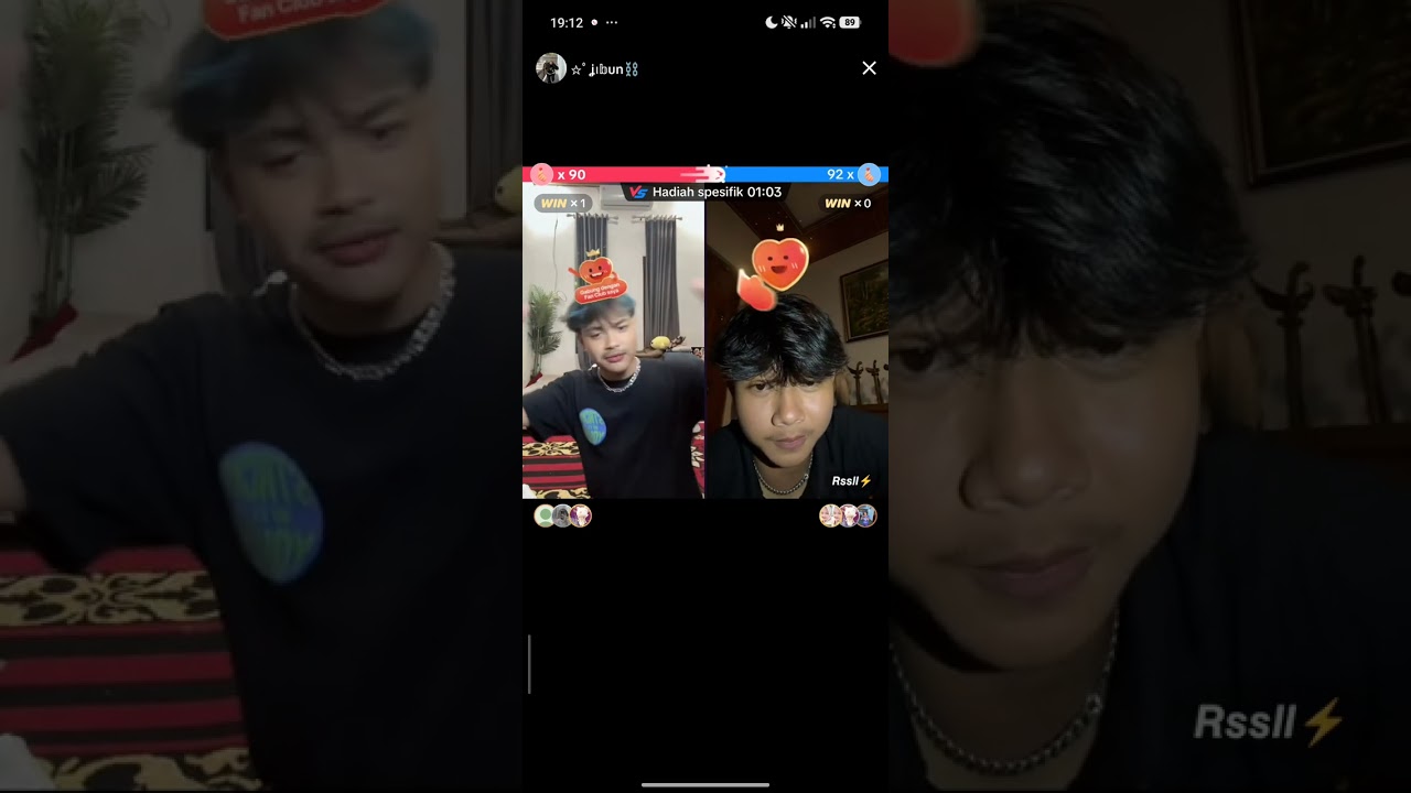 Live mas najib dan rassel